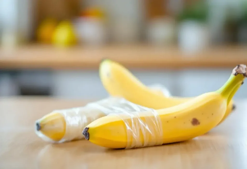 « Elles ne noircissent plus » : ma petite astuce toute simple pour garder vos bananes bien jaunes et fraîches plus longtemps