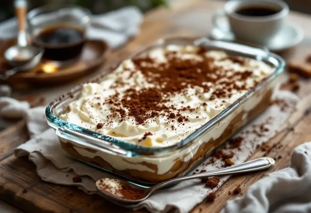 « J'ai remplacé le mascarpone par cet ingrédient » : son tiramisu maison contient presque deux fois moins de calories