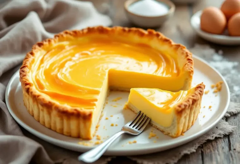 Plus rapide qu’un flan et aussi bon qu’en boulangerie : ma tarte fondante express, délicieusement moelleuse