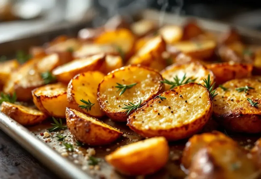 Pommes de terre au four : l’astuce toute simple pour les rendre bien croustillantes, à tous les coups